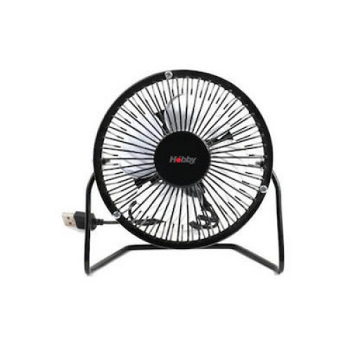TABLE FAN  ΗMF-80567 15cm BLACK ME USB